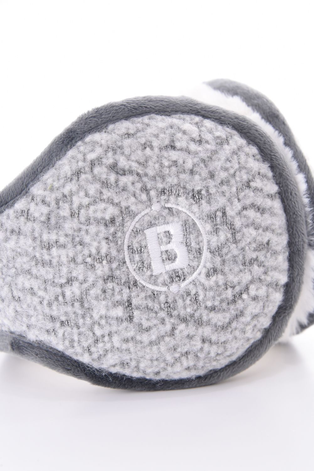 WOOL BOA EAR MUFF / ウール ボアイヤーマフ (ライトグレー)