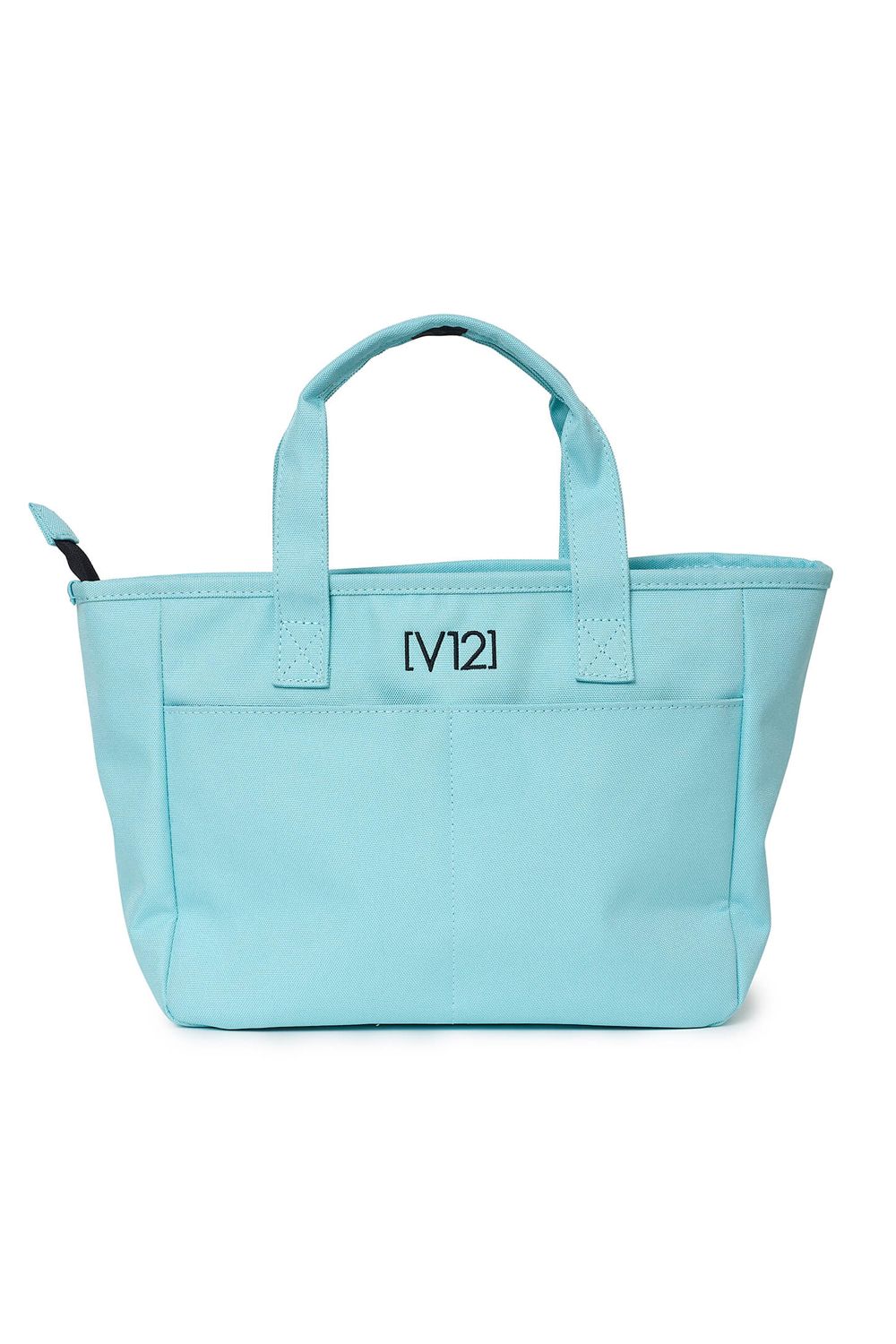 【26SS】 ZP CART BAG / ZP CART BAG / ブランドロゴ刺繍 保冷ポケット付きカートバッグ (ターコイズ)