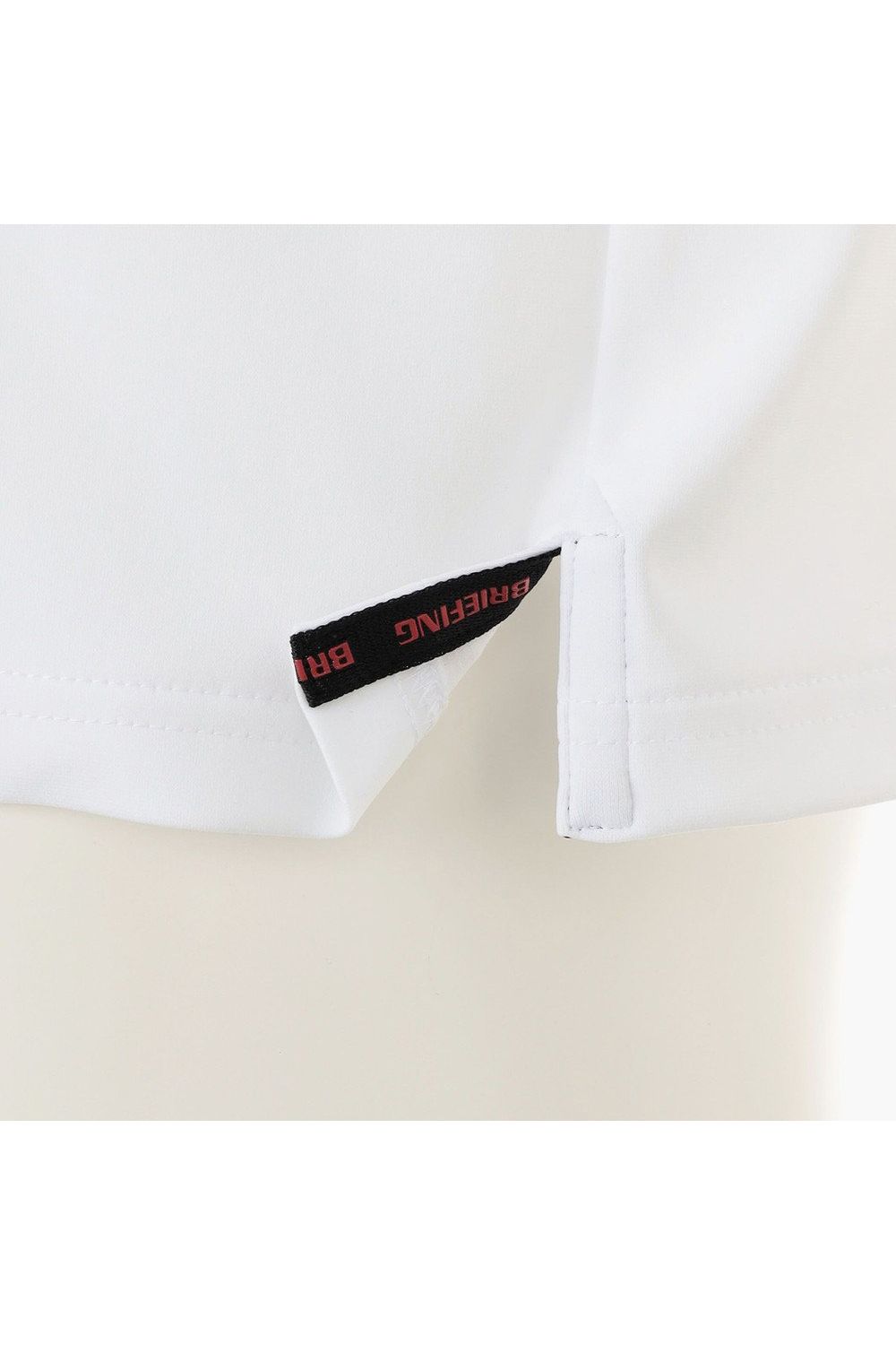 【26SS】 MEN’S BIG BEAT HIGHNECK / ビッグロゴ リラックスフィット モックネックTシャツ (ホワイト)