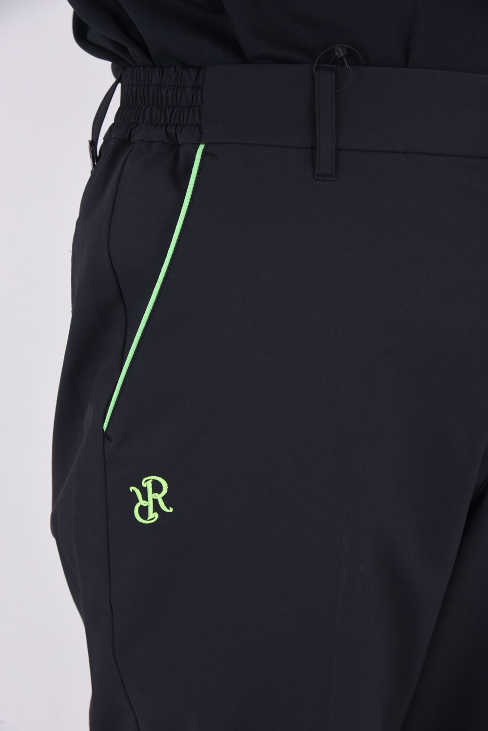 【26SS】 NEON LONG PANTS / ネオンシリーズ ブランドロゴ ロングパンツ (ブラック)*