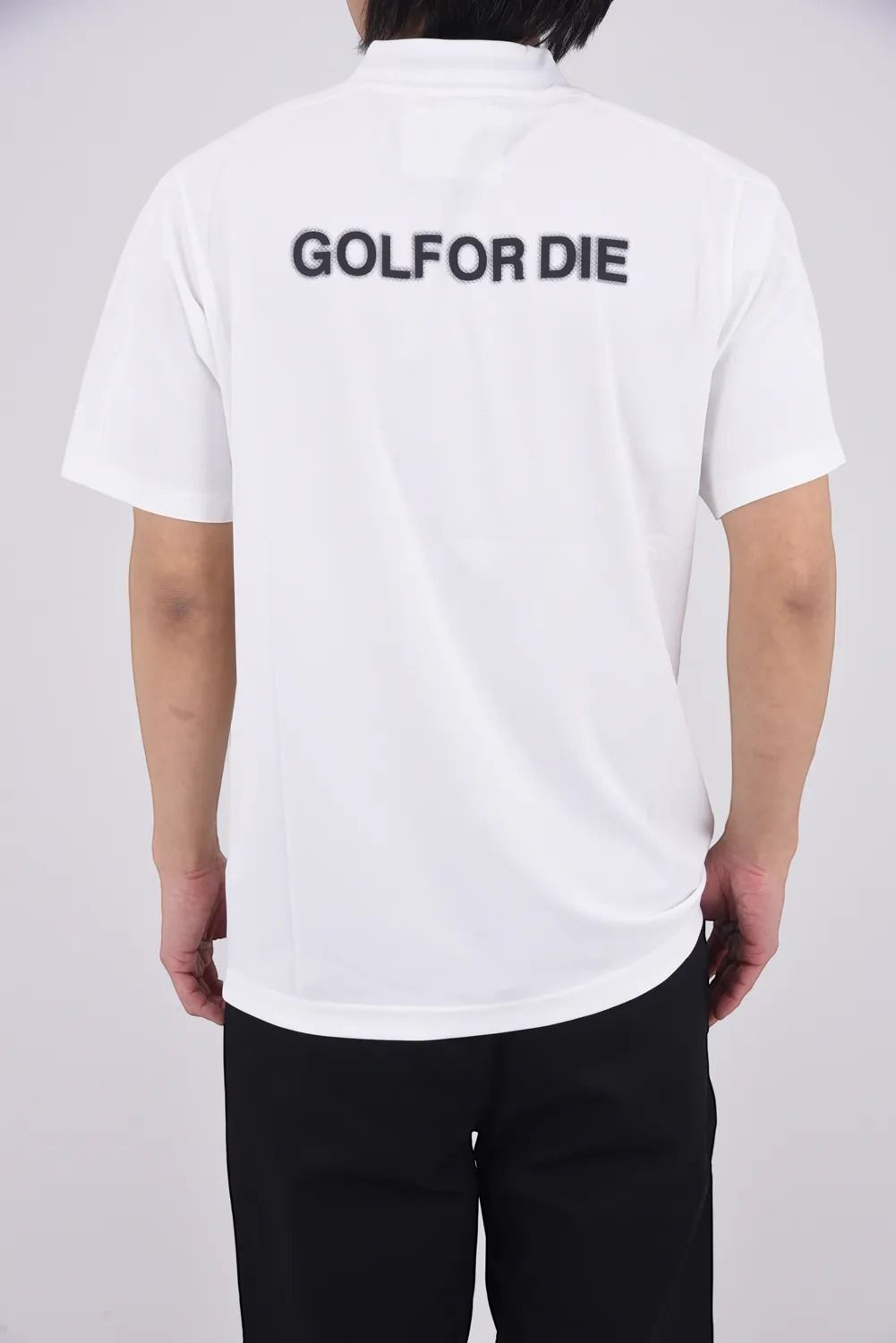 【26SS】 ICON SKULL STRETCH NYLON PIQUÉ MOCK / ナイロンカノコ アイアンスカルプリント モックネックTシャツ (ホワイト)