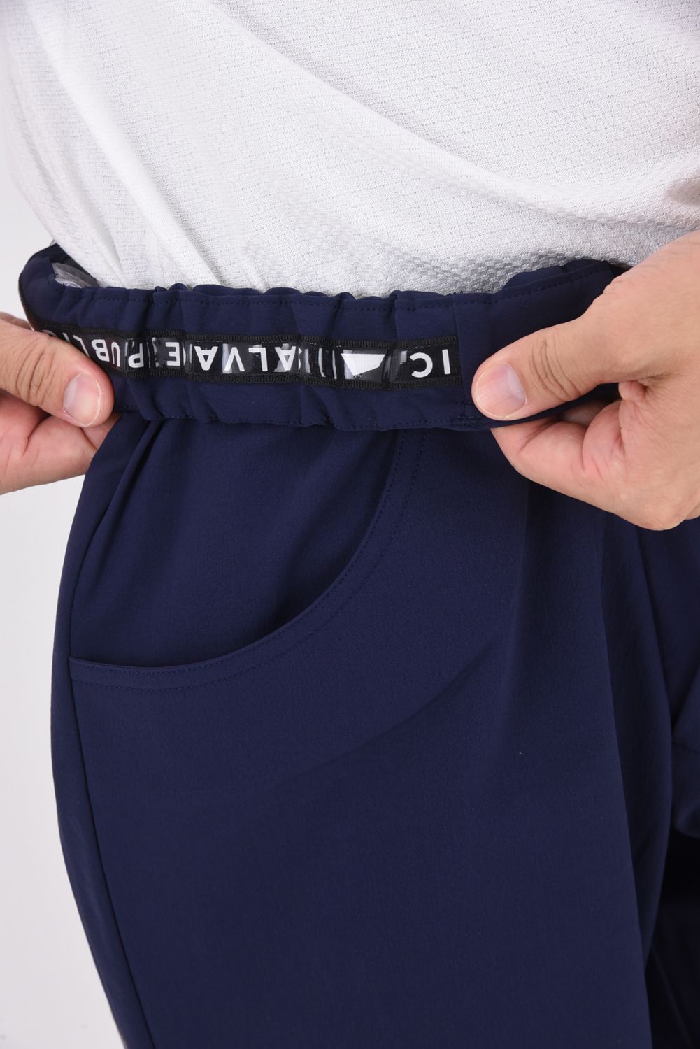 MAKANI SHORTS / 4WAYストレッチ ベイカーショーツ (ネイビー)