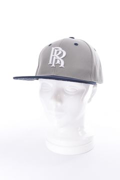 【26SS】  BICOLOR CAP FLAT / バイカラー キャップ フラット (グレー/ネイビー)