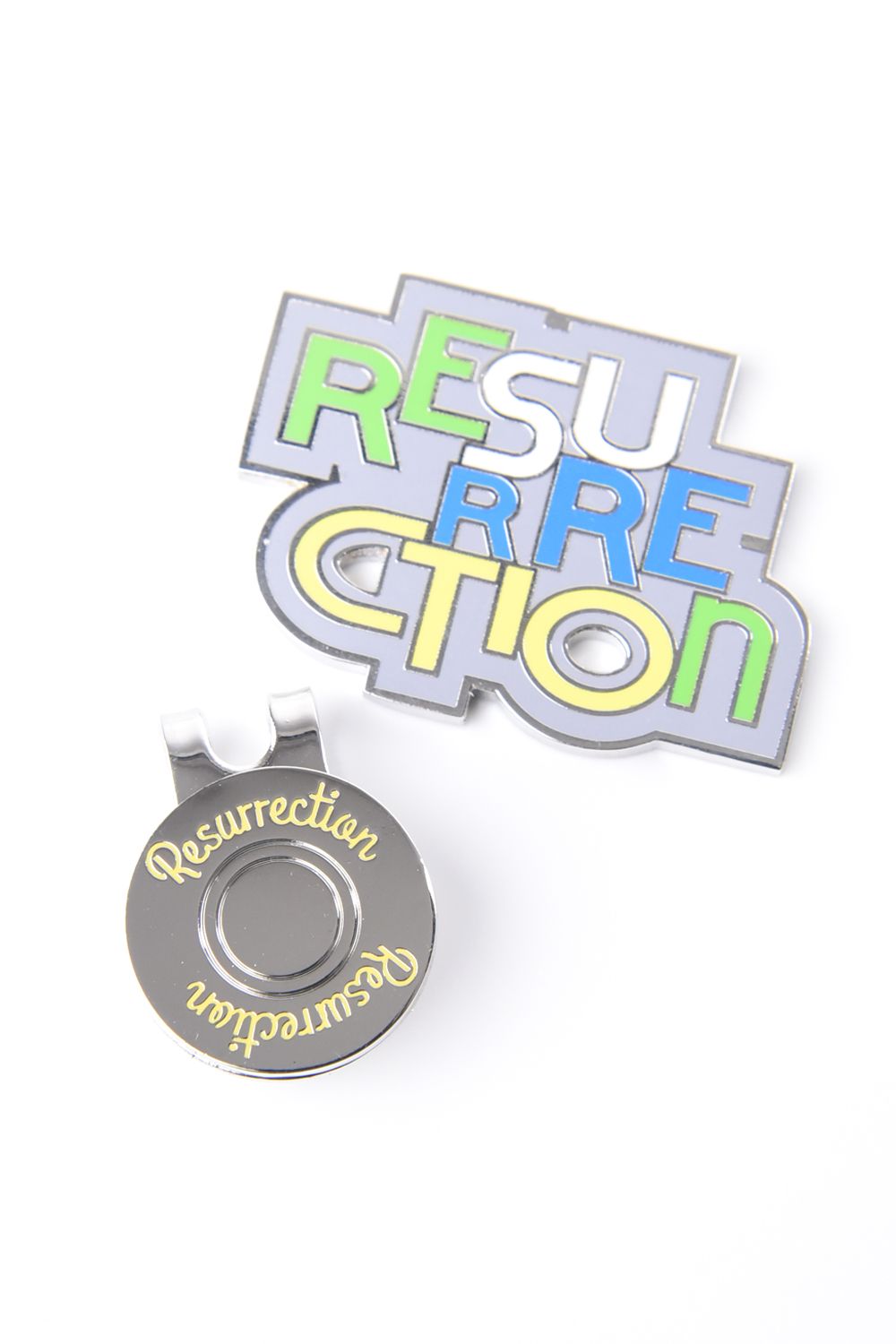 【26SS】【プレゼント好適品】 CLIP MARKER / カラフルロゴ クリップマーカー (シルバー)