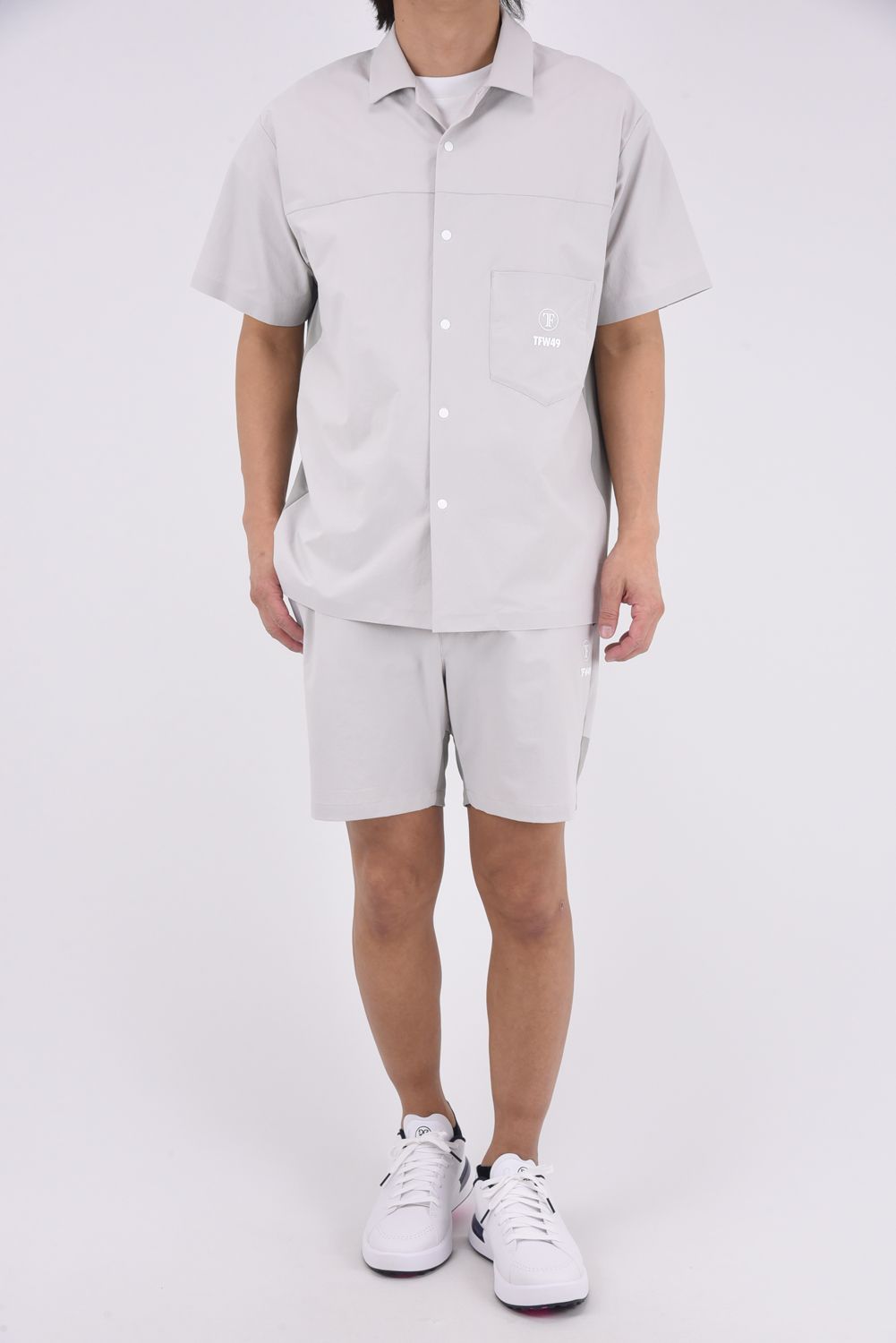 TFW49 - 【26SS】 COMBINATION SHORTS / 接触冷感 異素材切り替え