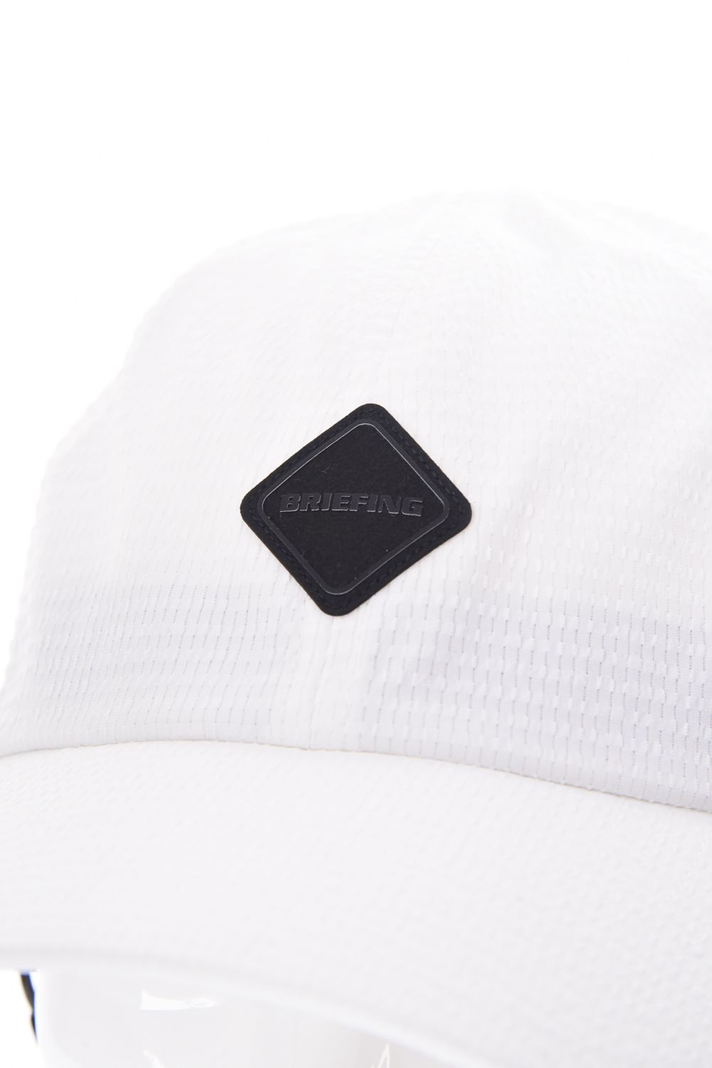 【26SS】【レディース】 WOMEN’S SEERSUCKER CORD STRAP CAP / シアサッカー コードストラップ付き キャップ (ホワイト)
