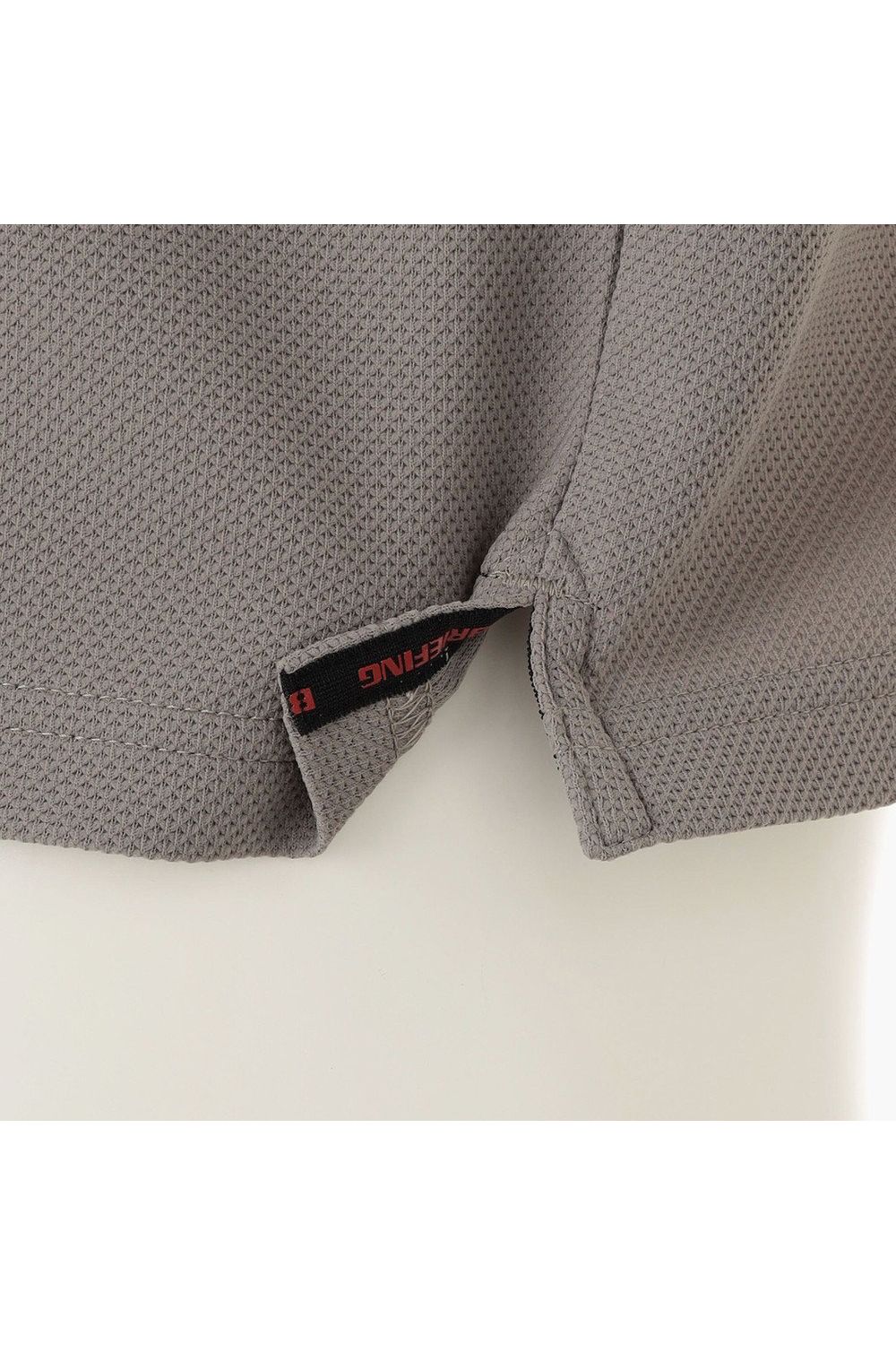 【26SS】 MEN'S LINE POLO RF / カノコ生地 ラインロゴテープ リラックスフィット ポロシャツ (ライトブラウン)