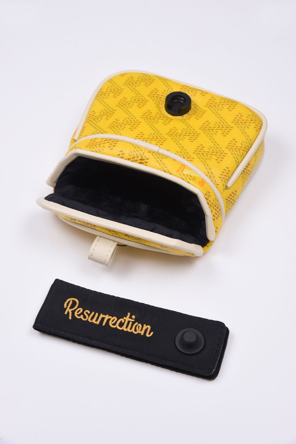 Putter Cover (Mallet) No.2 / ブランドオリジナル テキスタイル パターカバー マレットタイプ (マスタード)*