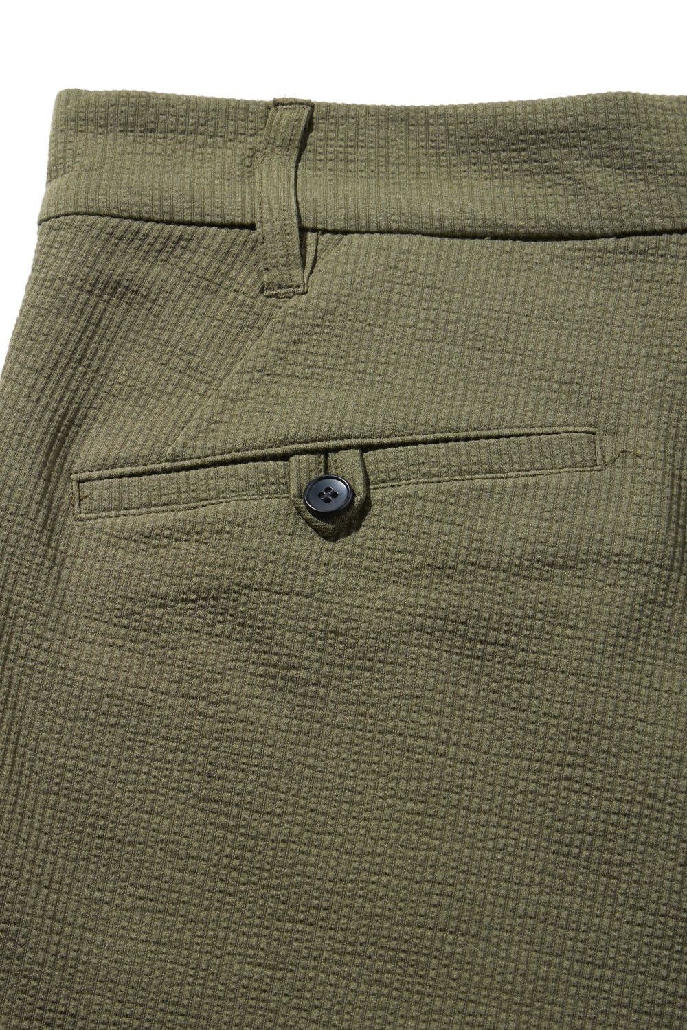 【26SS】 KNIT SOCCER SHORT PANTS / ニットサッカー ショートパンツ （カーキ）