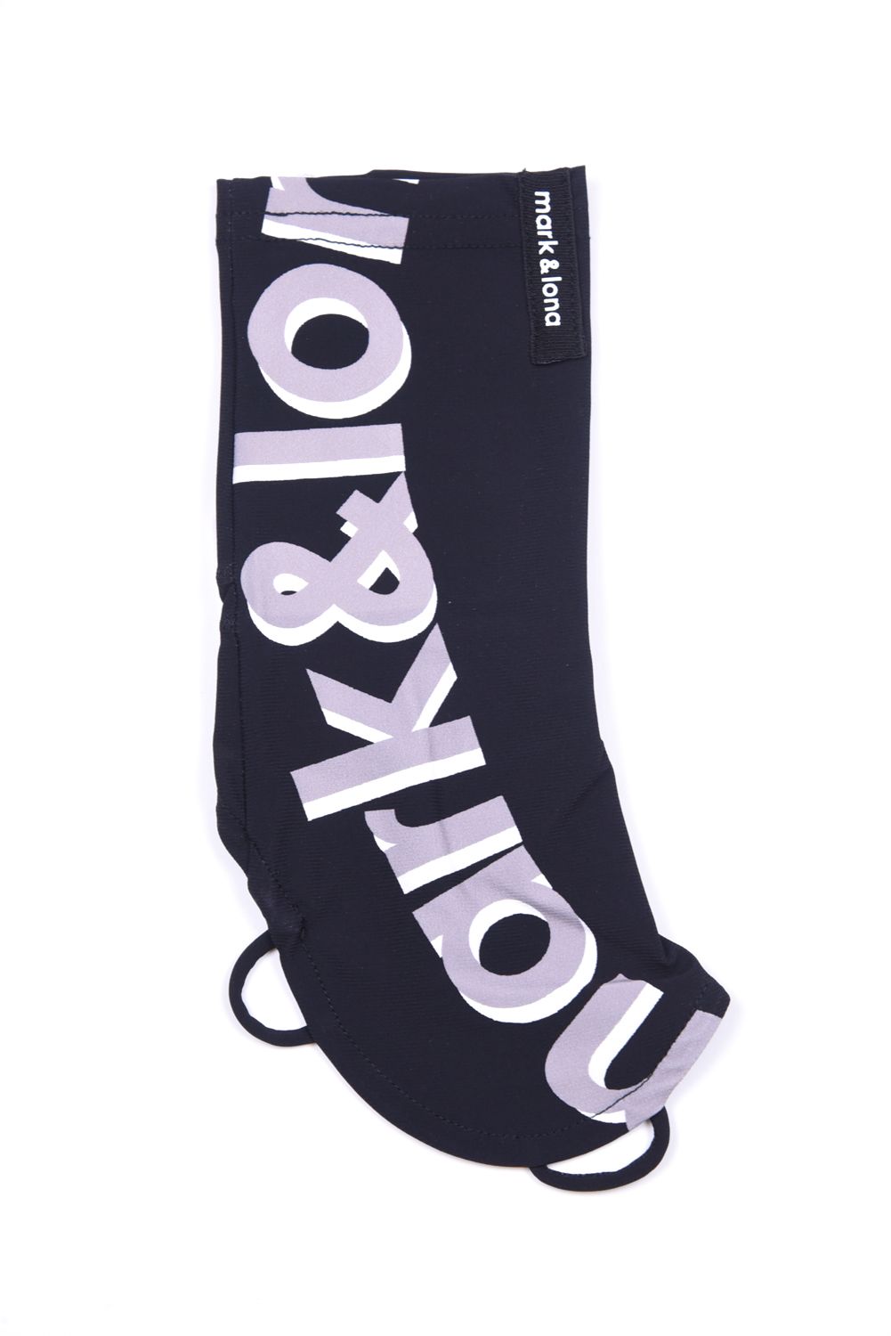 【26SS】 HEC UV GUARD HAND COVER / 3Dブランドロゴ UVガード 右手用ハンドカバー (ブラック)