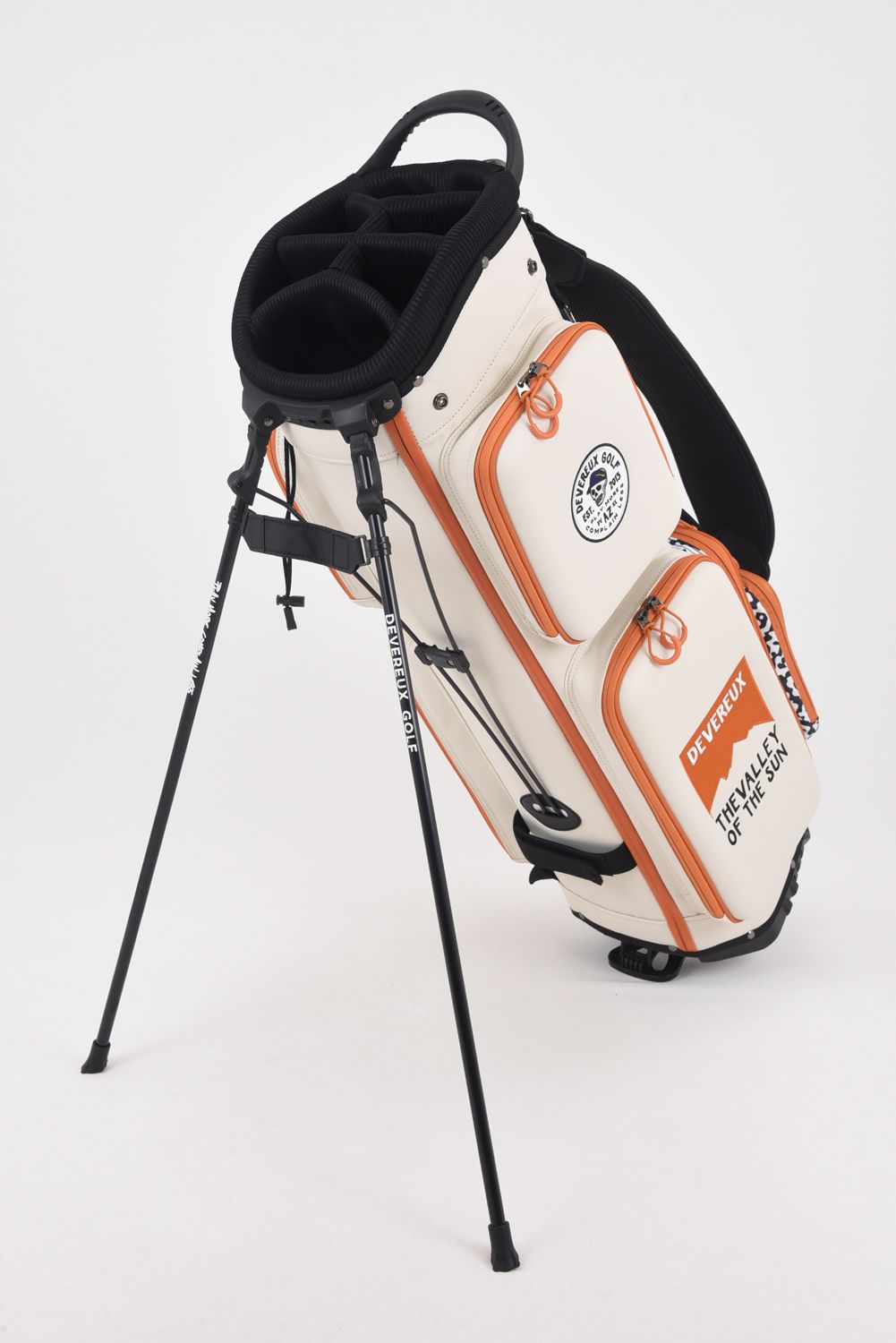 【銀行振込・代金引換不可】【返品・交換不可】 SOUTHWEST DEEP SIDE POCKET CADDIE BAG / ディープサイドポケット スタンドタイプ キャディバッグ (ホワイト)