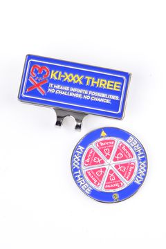 【26SS】【プレゼント好適品】 CLIP MARKER "CHEESE" / クリップマーカー チーズ (ブルー)