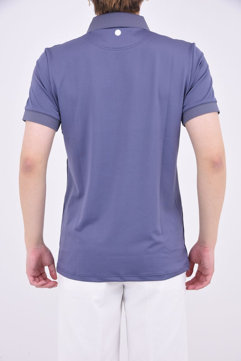 BRIEFING - MENS SIDE LOGO LINE POLO / サイドロゴテープ ボタン 