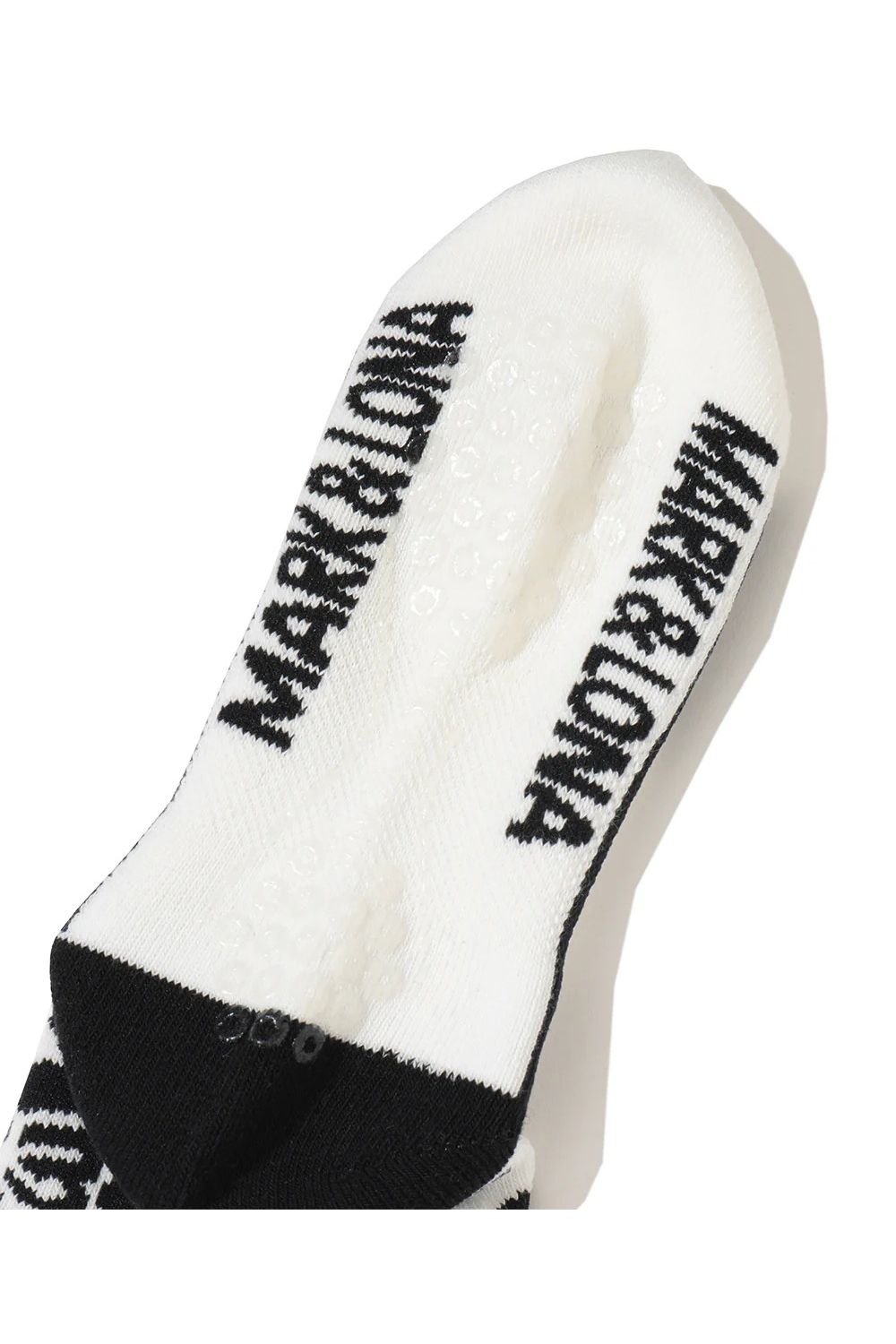 【26SS】【レディース】 PANTERA GRIP ANKLE SOCKS / レオパードパターン アンクルソックス (ホワイト)