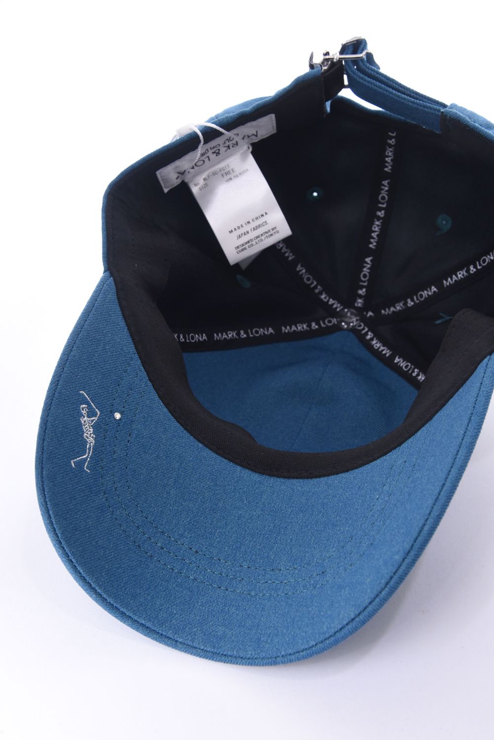 SPECTRA WOOLY 6P CAP / ブランクスカル3Dロゴ刺繍 ベースボールキャップ (ブルー)