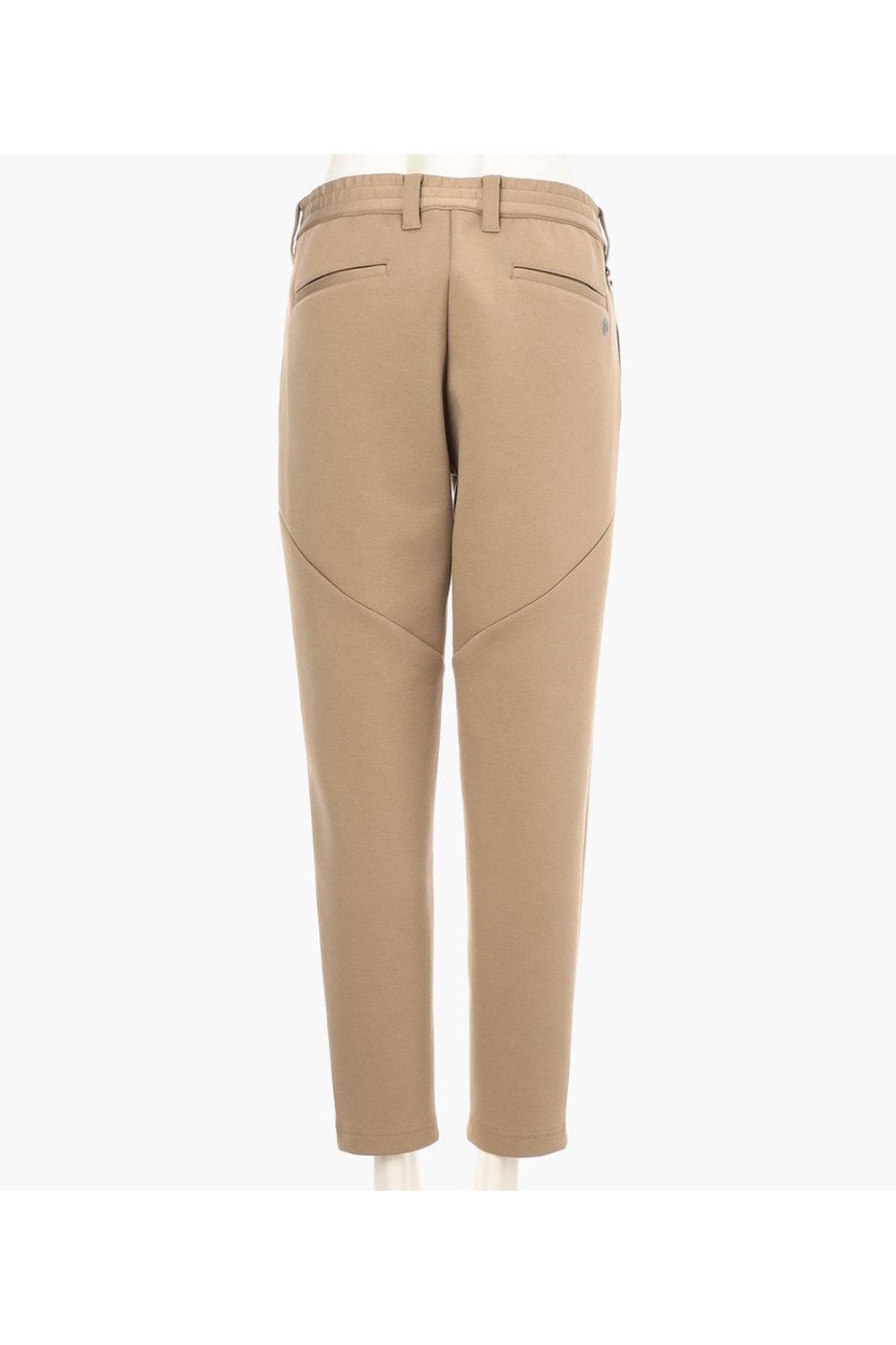 【25AW】【レディース】 WOMEN’S WARM LOGO LINE PANTS / ダンボールニット サイドロゴテープ ロングパンツ (ベージュ)