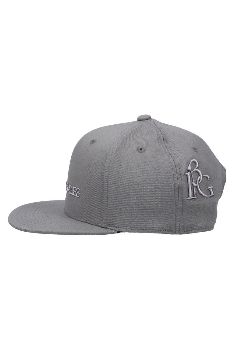 SNAPBACK CAP FLEX / 113Gロゴ スナップバックキャップ (グレー)