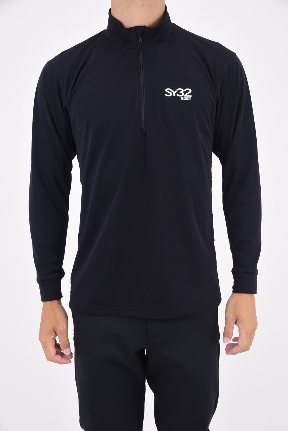 SY32 by SWEET YEARS GOLF - 【ABSOLUTE】 CARVICO ZIP UP MOCK NECK