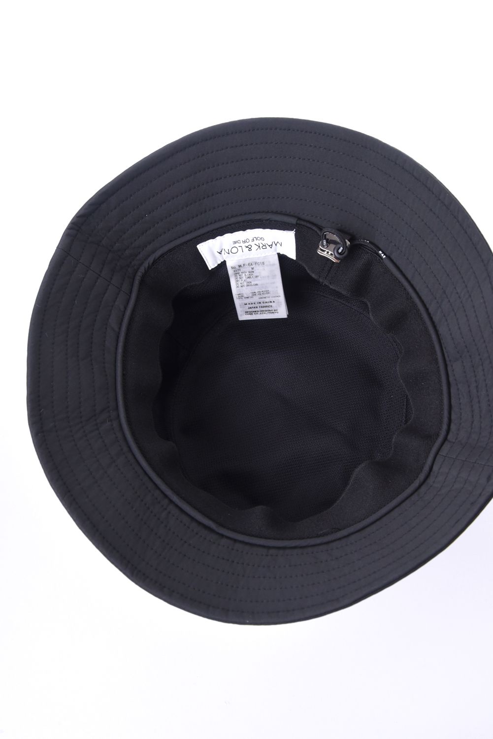 【26SS】 ULTIMA PACKABLE BUCKET HAT / エレメントスカルロゴ パッカブルバケットハット (ブラック)