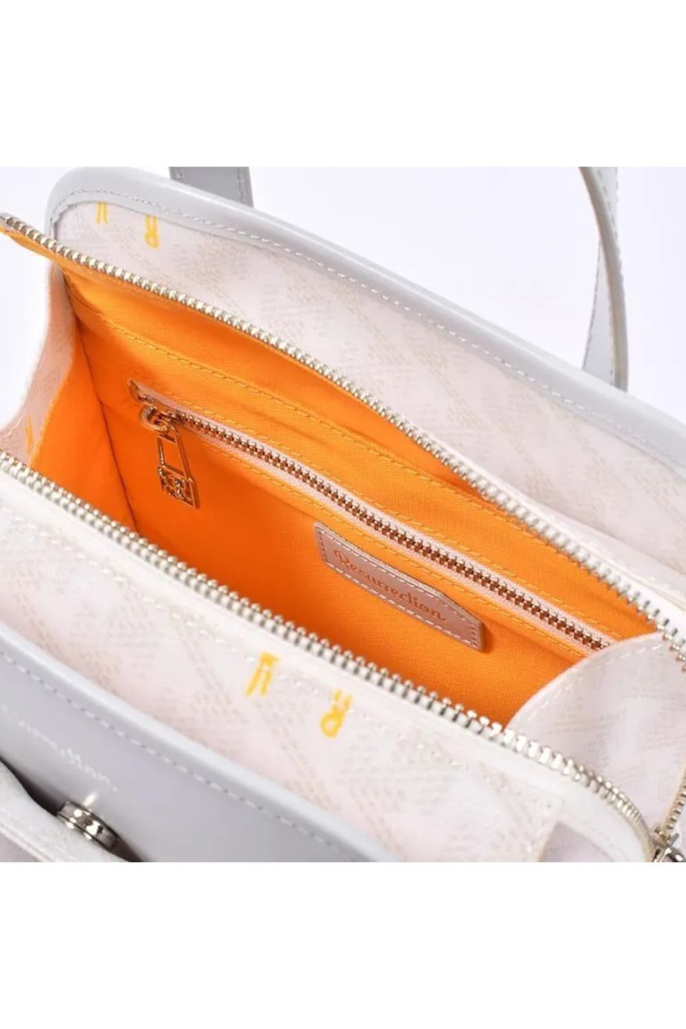 【26SS】 LANIUS TETRA (ラニウス テトラ) / ブランドオリジナルテキスタイル スリム カートバッグ (モノホワイト)*