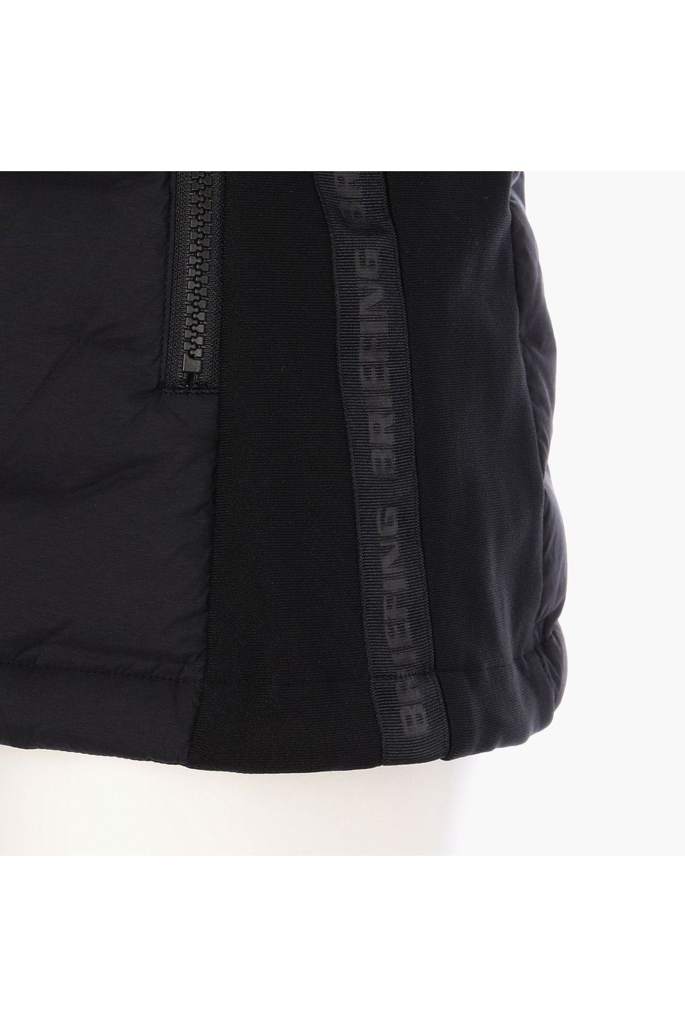 【25AW】【レディース】 WOMEN'S HYBRID DOWN VEST / ストレッチタフタ ダイヤモンドロゴ ハイブリッドダウンベスト (ブラック)