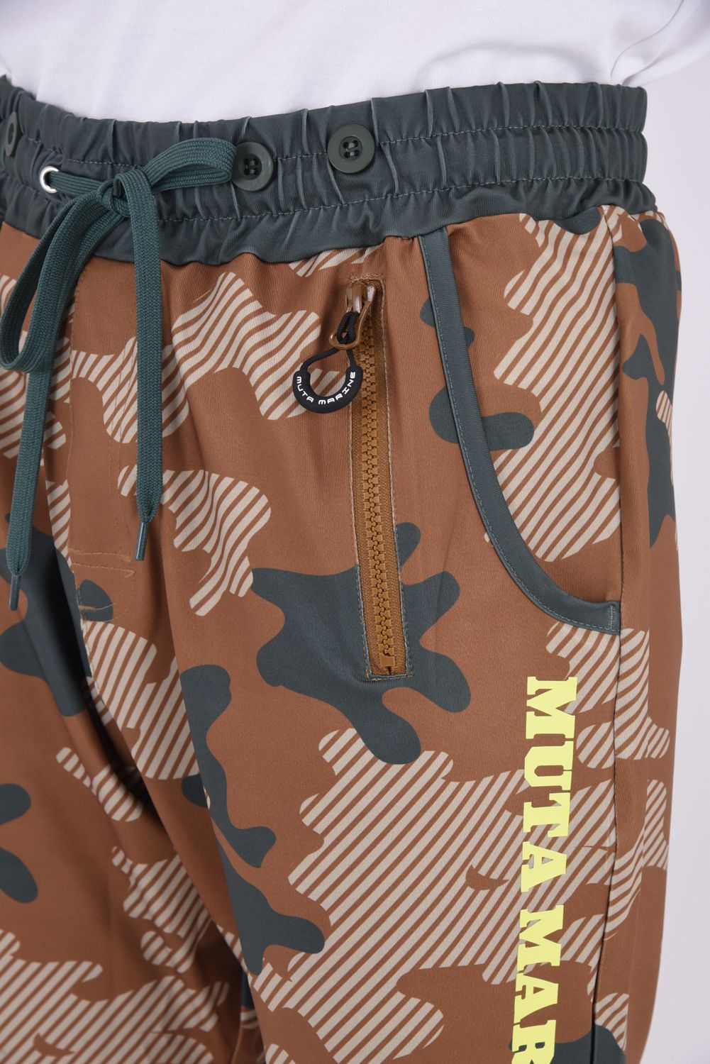 【26SS】 RUSH SHORT PANTS (DIAGONAL CAMO) / ダイアゴナルカモフラージュ ラッシュガード ショートパンツ (ベージュ)