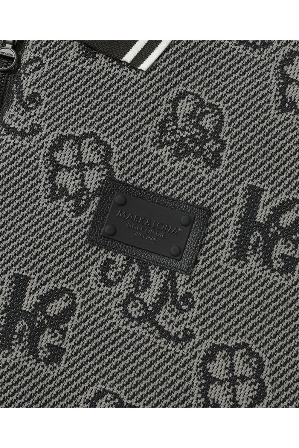 MARK&LONA - 【2025AW】 MOLECULAR MONOGRAM POLO / モノグラム