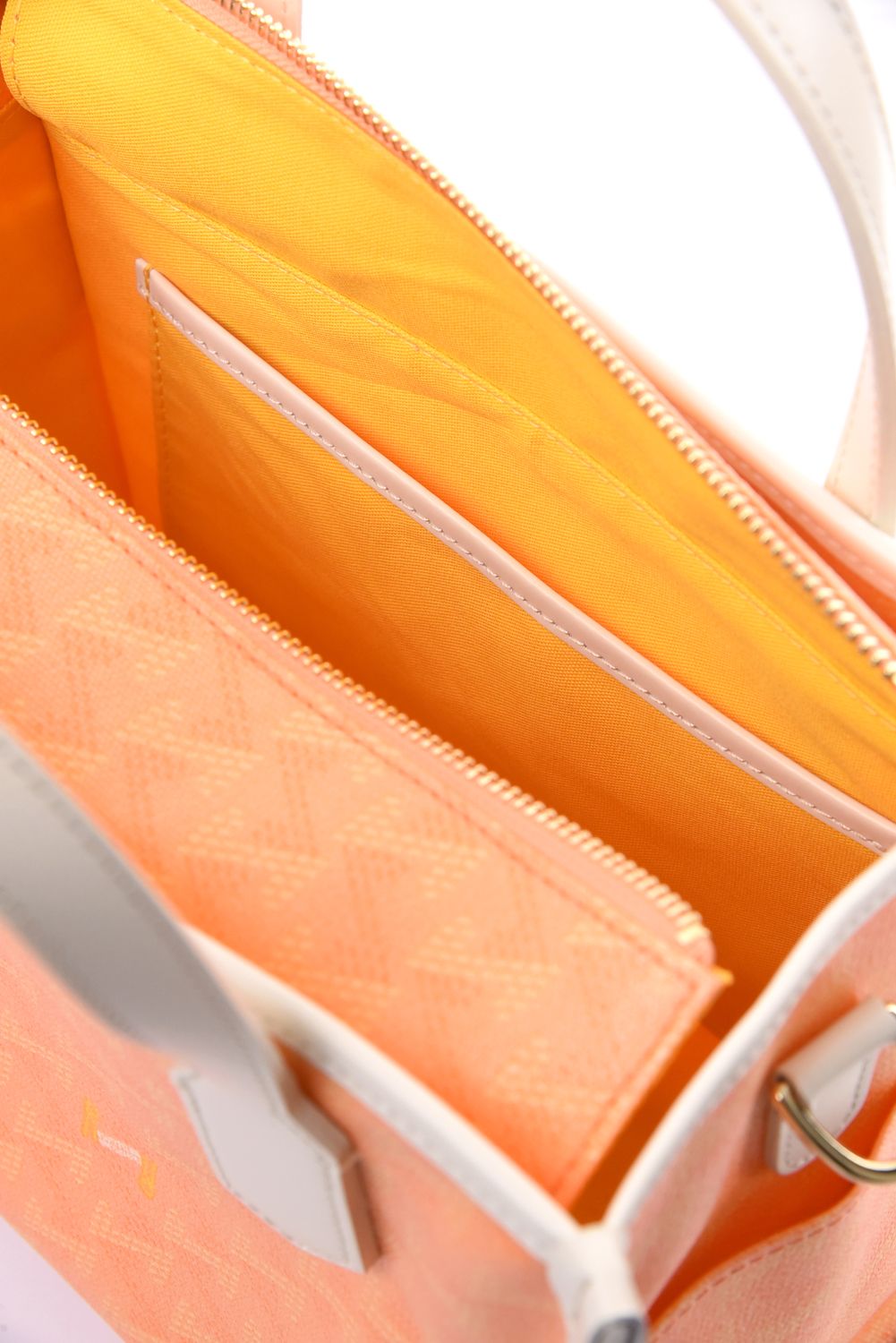 【26SS】  LANIUS SQUARE MINI (ラニウス スクエア ミニ) / ブランドオリジナルテキスタイル カートバッグ (サンセット）