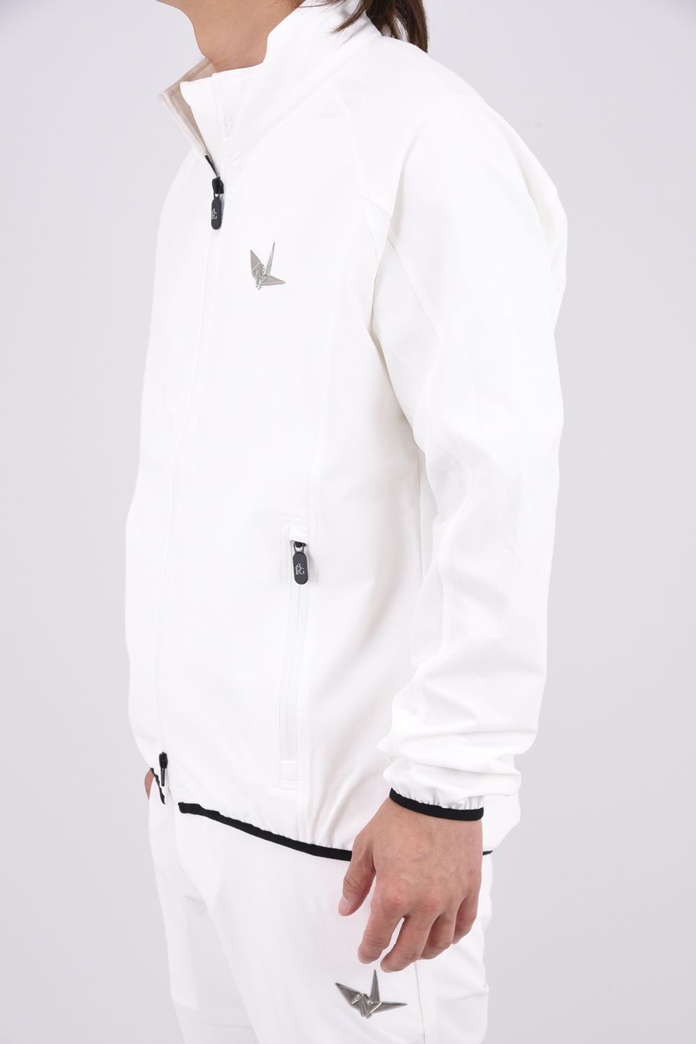 【26AW】 Wind Jacket / バックロゴ ウインドジャケット (ホワイト)