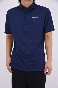 【26SS】 MEN'S LINEN-T WC SHIRT / リネンタッチ ワイドカラーポロシャツ  (インディゴ)