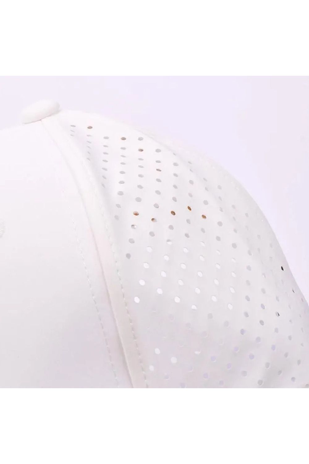 【26SS】 GM BRIM PUNCHING MESH CAP FLAT / パンチングメッシュ フラットキャップ (ホワイト)