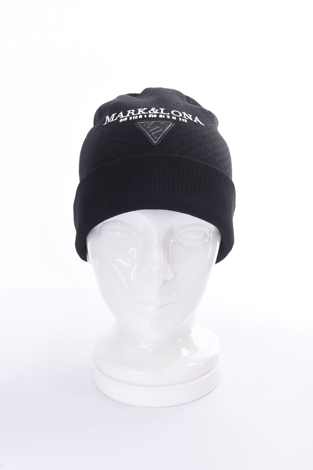 JACQUARD KNIT CAP / ジャガード ニット キャップ (ブラック)