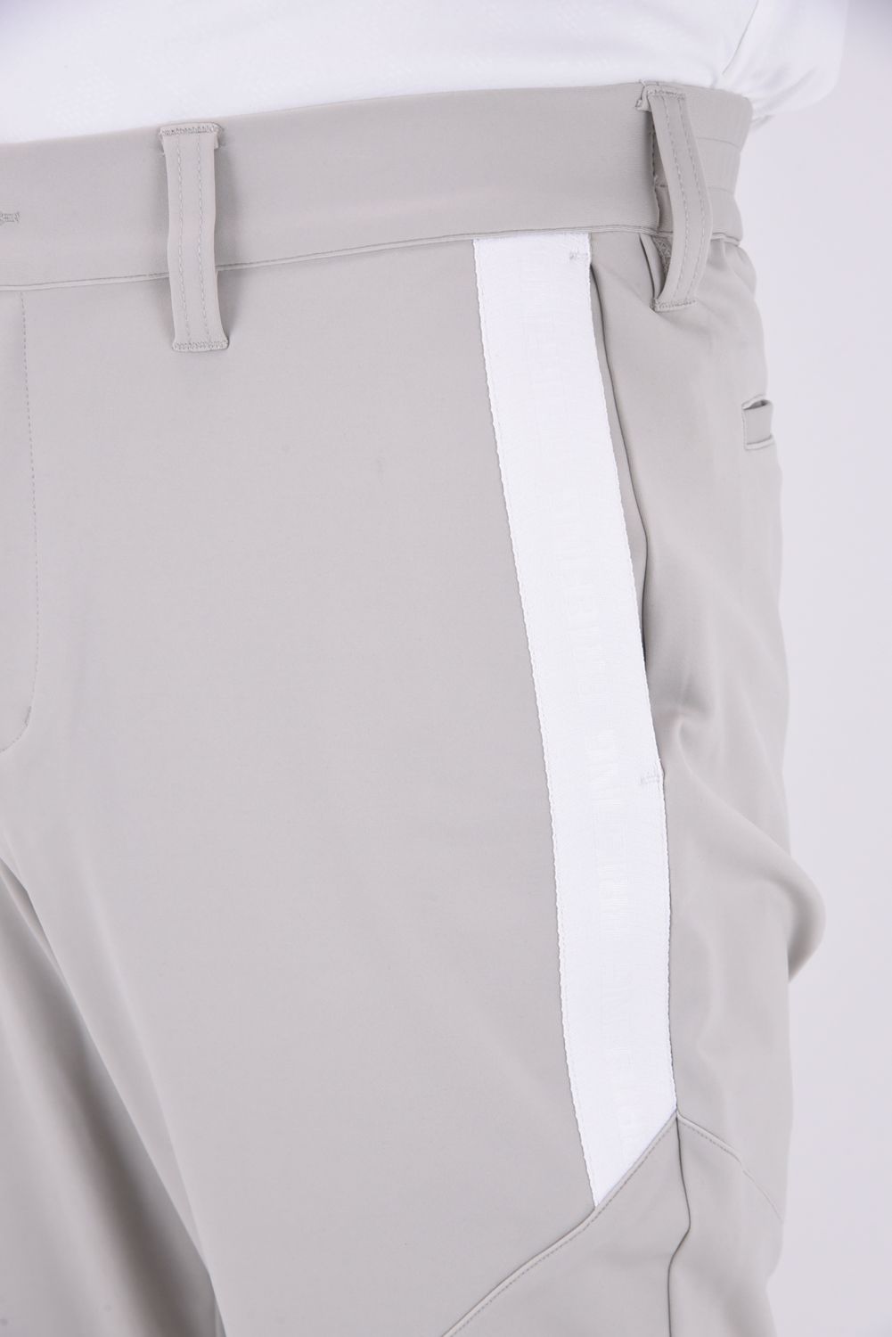 美品BRIEFING LOGOパンツ ストレッチ パンチング ロゴ クロップドパンツ レディス(ロング