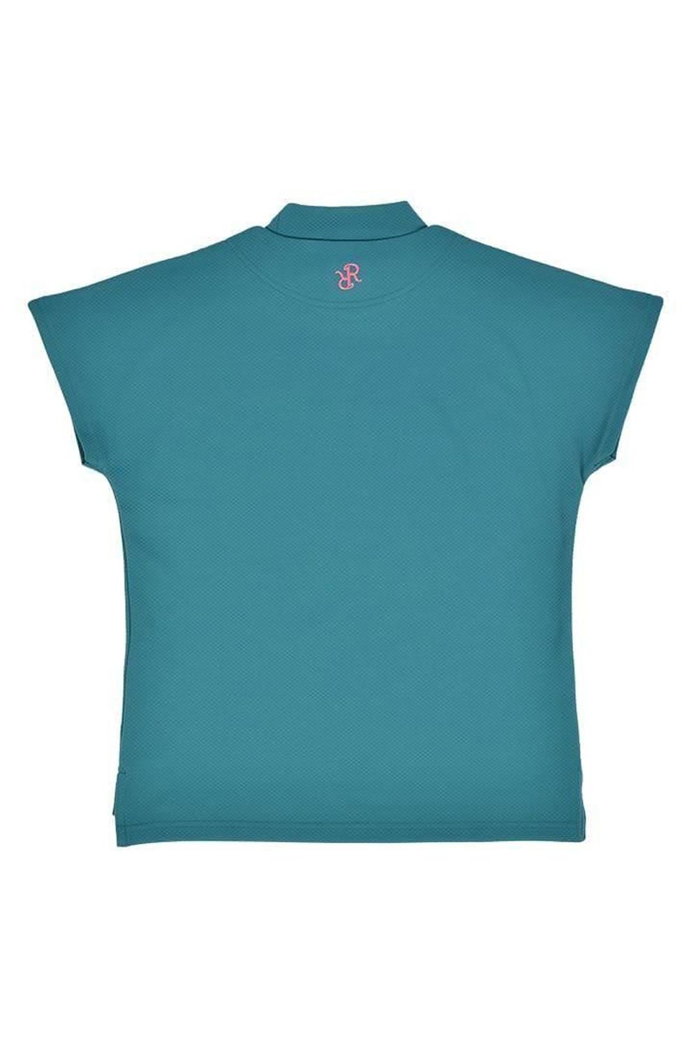 【25SS】【レディース】 WOMENS DOLMAN SLEEVE MOCK NECK / シリコンロゴ ドルマンスリーブ モックネックTシャツ (ブルーグリーン)*
