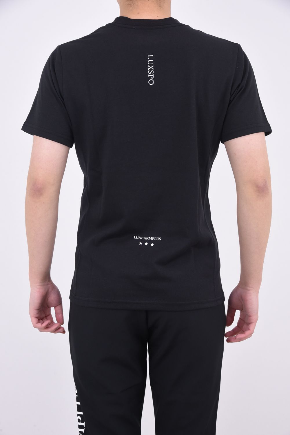 CONTINUOUS PATTERN T-SHIRTS / コンティニュアス ロゴ 半袖Tシャツ ブラック