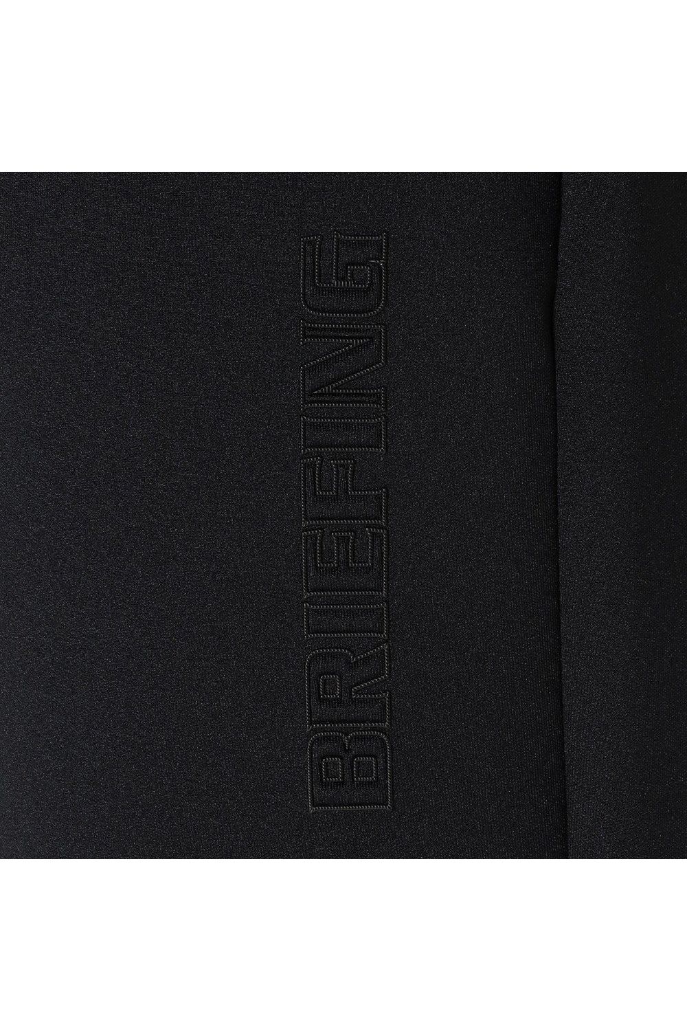 【26AW】【レディース】 WOMEN’S STITCHED 3D LOGO SLIM PANTS / ストレッチジャージ 3Dステッチロゴ スリムロングパンツ (ブラック)