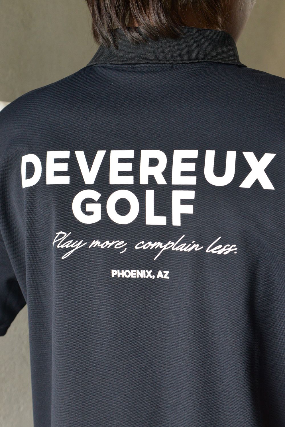 【DEVEREUX GOLF】 定番ポロ+チェッカーショーツを使用したスタイリング①