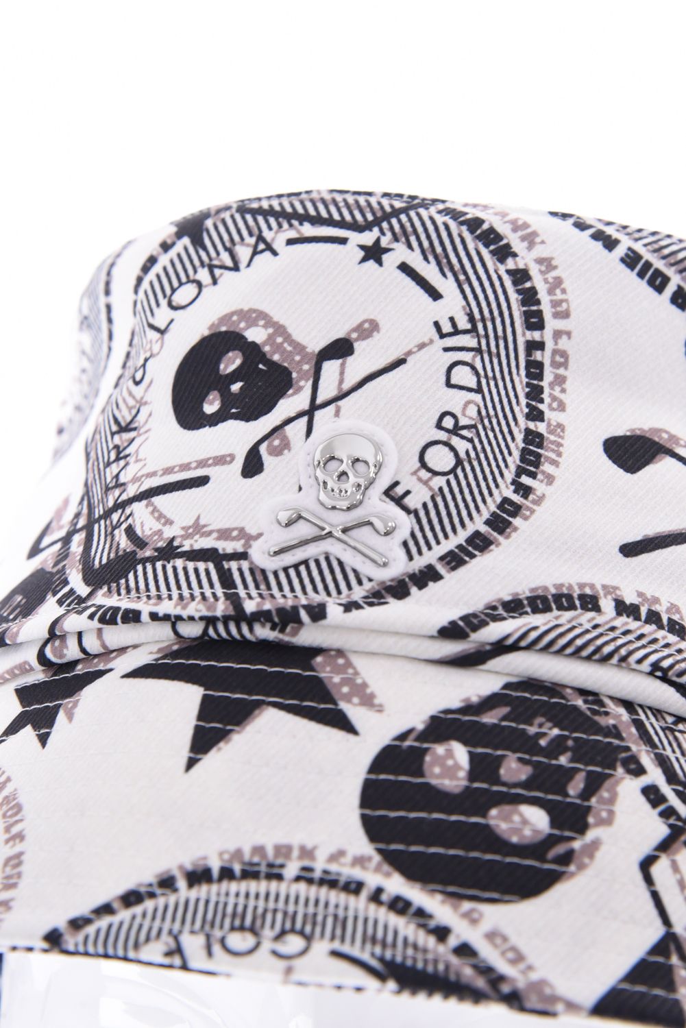 【26SS】 ATLAS VENT BUCKET HAT / アイアンスカルプリント バケットハット (ホワイト)