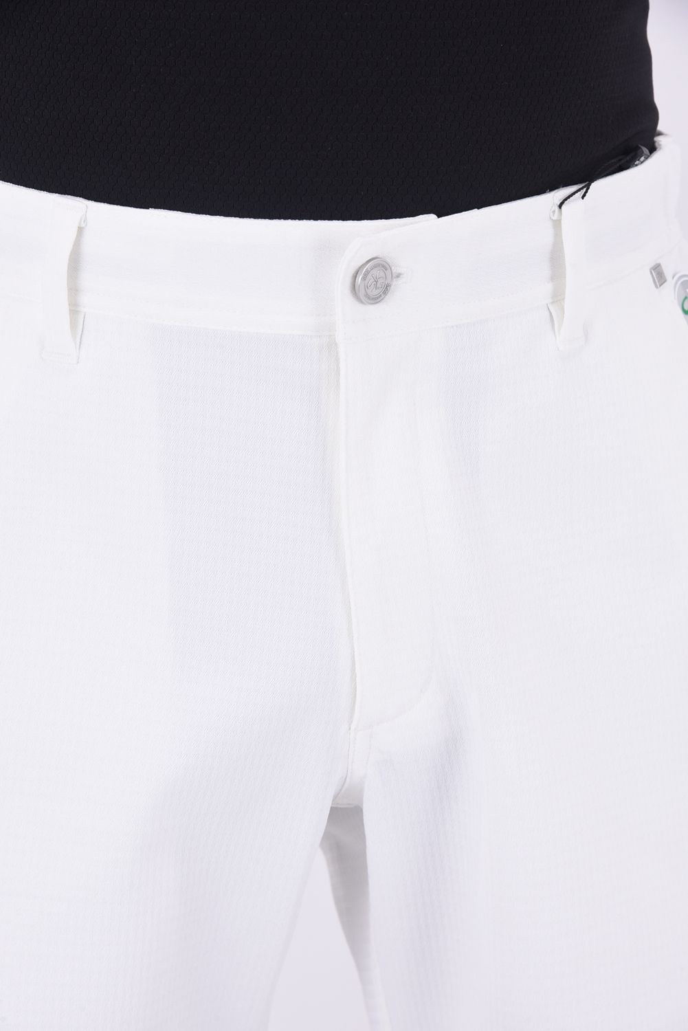 【ABSOLUTE】 DRY STRETCH CHIDORI JQ SHORTS / 千鳥柄 ジャガード ストレッチ ショートパンツ (ホワイト)