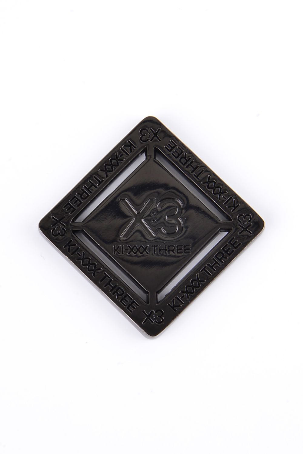 【26SS】【プレゼント好適品】 PLATE MARKER "SQUARE" / プレートマーカー スクエア (ブラック/ピンク)