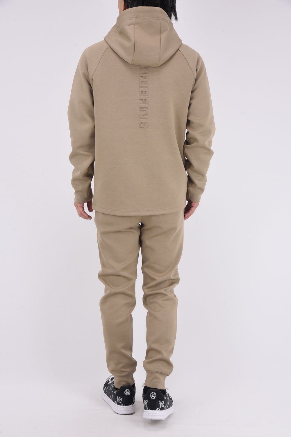 【25AW】 MEN'S WARM 3D LOGO PARKA / ダンボールニット 3D ロゴパーカー (ベージュ)