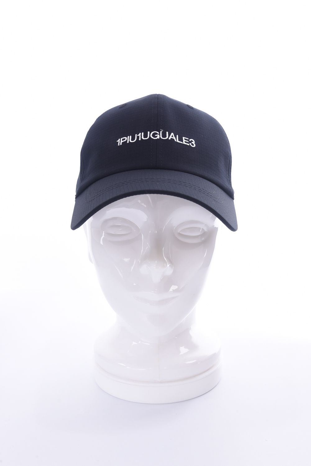 【レディース】 6 PANEL PONYTAIL / ブランドロゴ 刺繍 6パネル ポニーテール キャップ (ブラック)