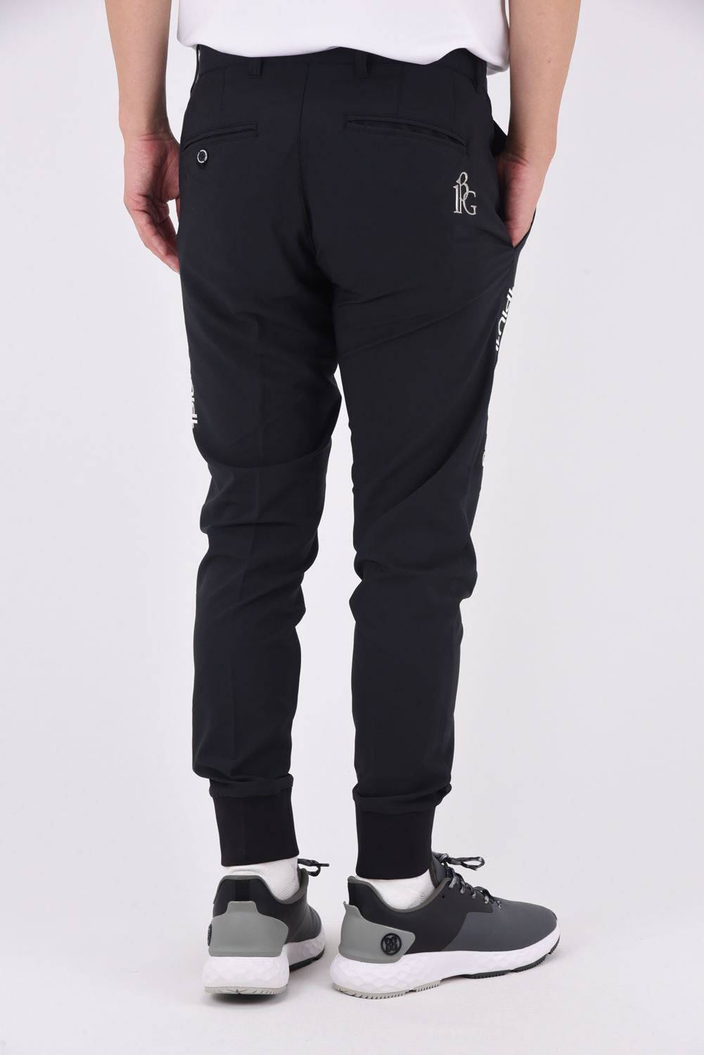 RIB PANTS / リブパンツ (ブラック)