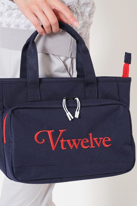 【26SS】 ZP CART BAG / ブランドロゴ刺繍 保冷ポケット付きカートバッグ (ネイビー)