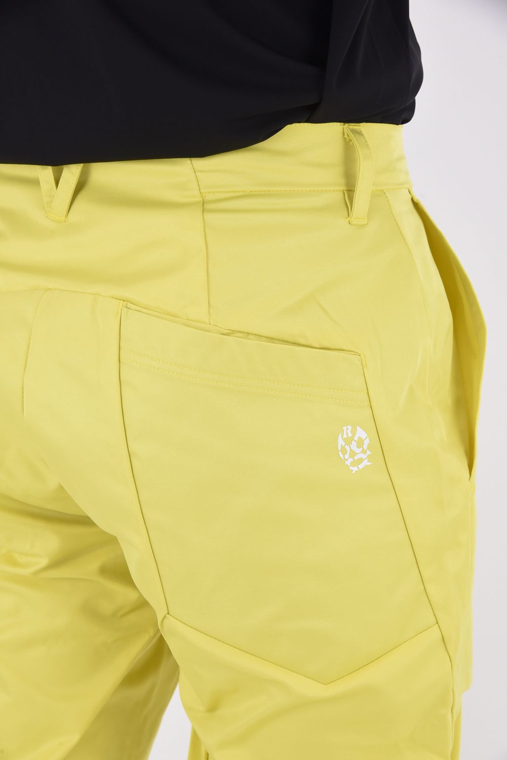 3D POCKET PANTS / 3Dポケットロゴ ロングパンツ (イエロー)