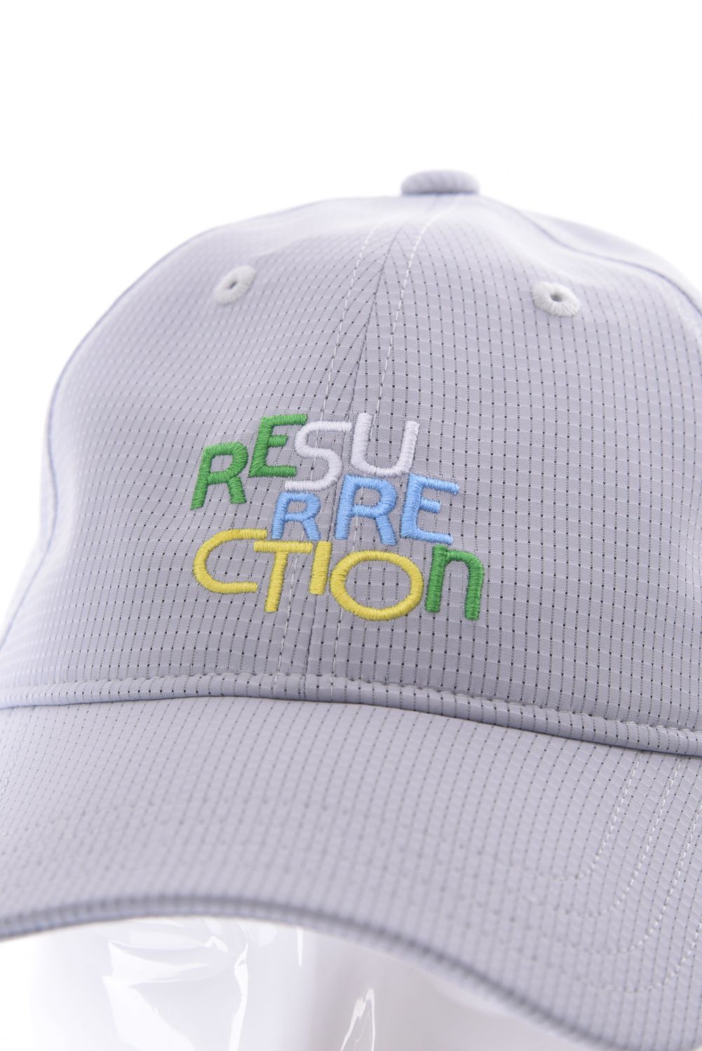【26SS】 COLORFUL LOGO CAP / カラフルロゴ刺繍 キャップ (グレー)