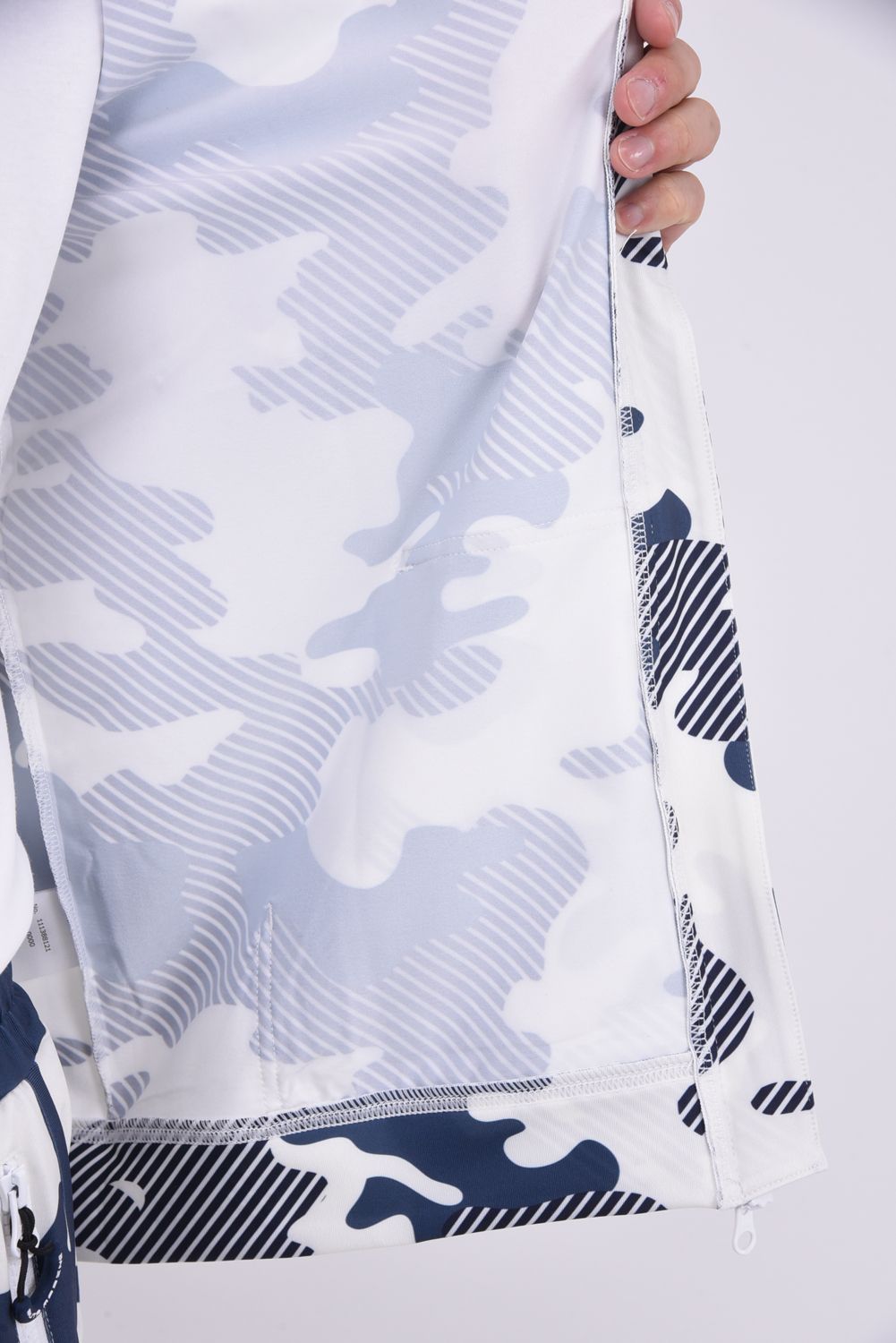 【26SS】 RUSH PARKA (DIAGONAL CAMO) / ダイアゴナルカモフラージュ ラッシュガードパーカー (ホワイト)