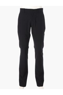 【26SS】 MEN'S COOLCORE LOGO ELASTIC PANTS / クールコア ウエストゴムベルト ロングパンツ (ブラック)