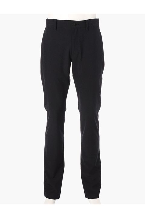 【26SS】 MEN'S COOLCORE LOGO ELASTIC PANTS / クールコア ウエストゴムベルト ロングパンツ (ブラック)