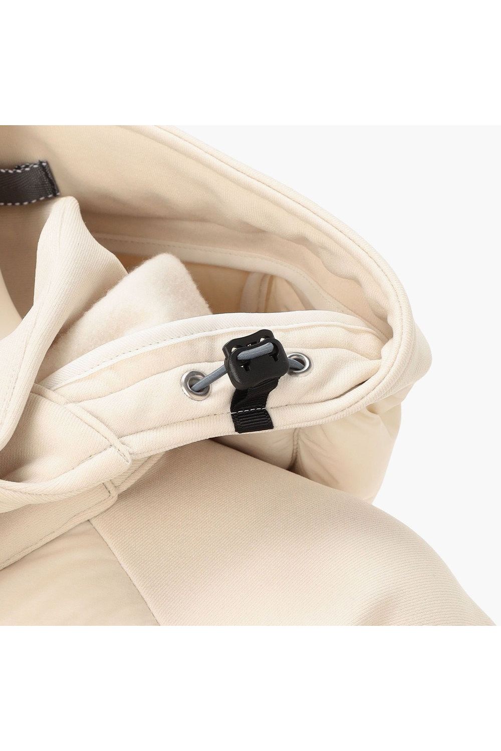 【25AW】【レディース】 WOMEN’S HYBRID DOWN PARKA / ストレッチタフタ ダイヤモンドロゴ ハイブリッドダウンジップパーカー (ベージュ)